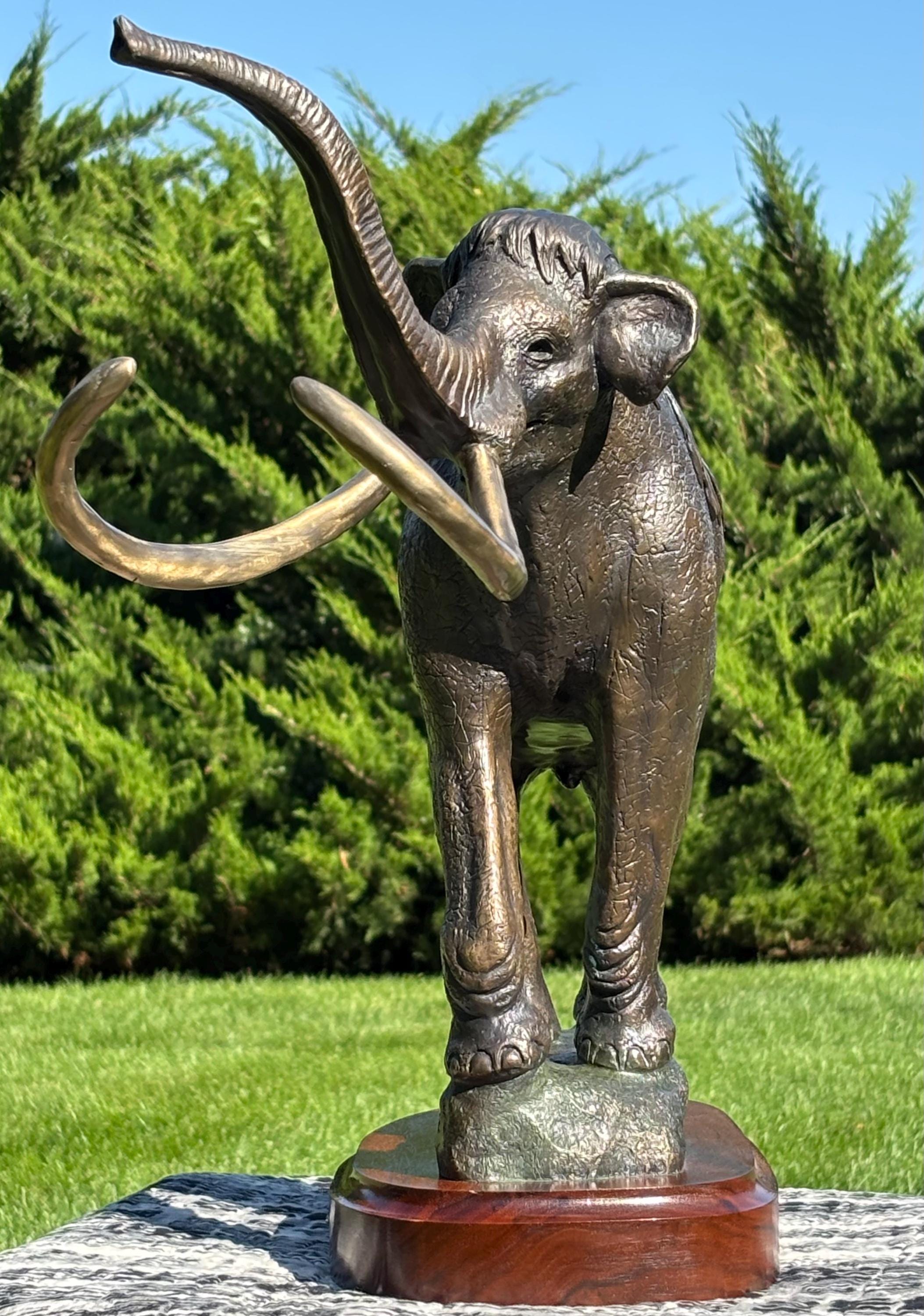 Vintage 1994 Columbian Mammoth Limited Edition Bronze Sculpture