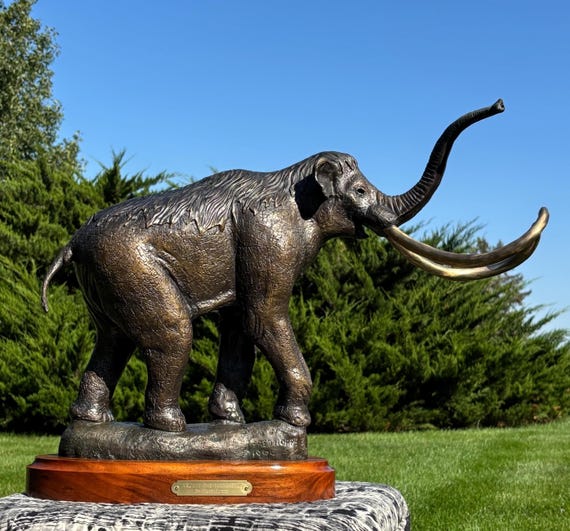 Vintage 1994 Columbian Mammoth Limited Edition Bronze Sculpture