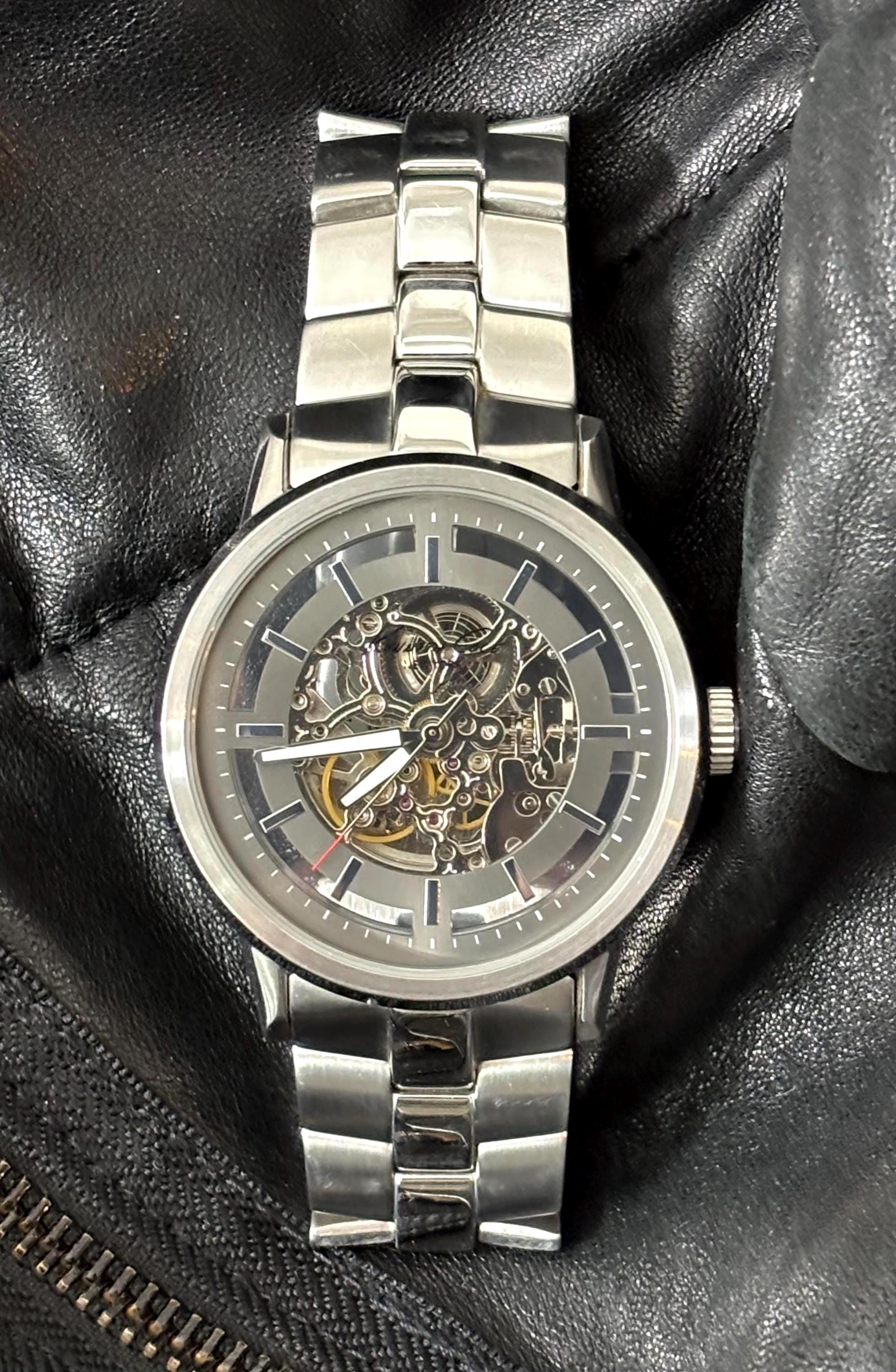 Kenneth Cole Model KC3925 New York Men's Automatic Skeleton