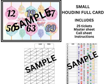 Small Houdini FC bingo holds