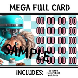 Prises de bingo avec carte MEGA Full