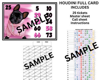 Houdini full card bingo holds
