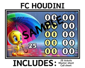 Full card Houdini bingo holds