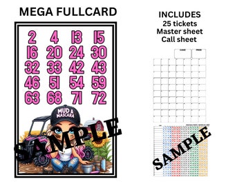 MEGA Full card bingo holds