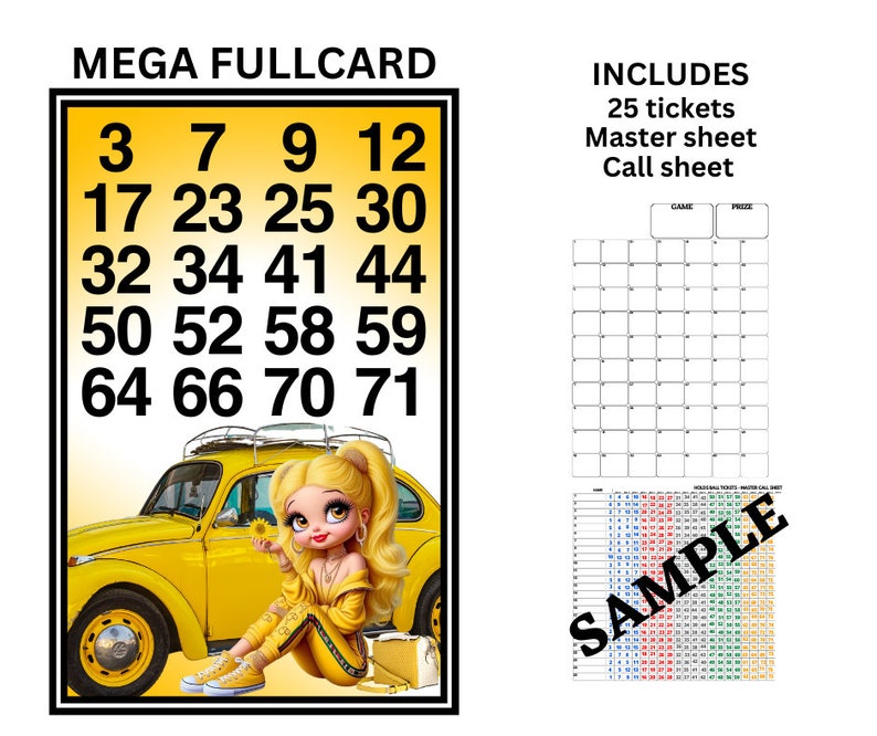 MEGA Full card bingo holds zdjęcie 1