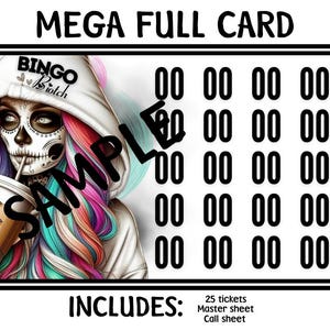 Prises de bingo avec carte MEGA Full