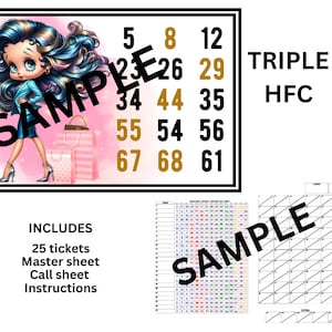 Prises de bingo à cartes complètes Triple Houdini