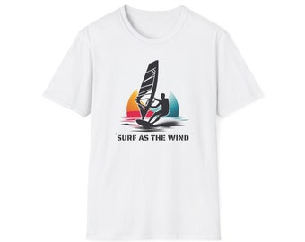 Surf as the Wind - Unisex Softstyle T-Shirt
