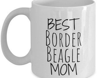 Border Beagle Mug, Border Beagle Mom Coffee Mug