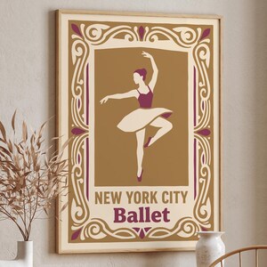 New York City Ballet Poster - Etsy