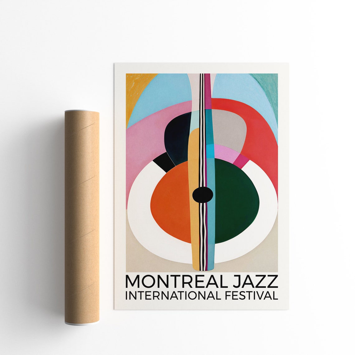 Montreal Jazz Festival Poster, Jazz Music Poster, Giclee Reproduction