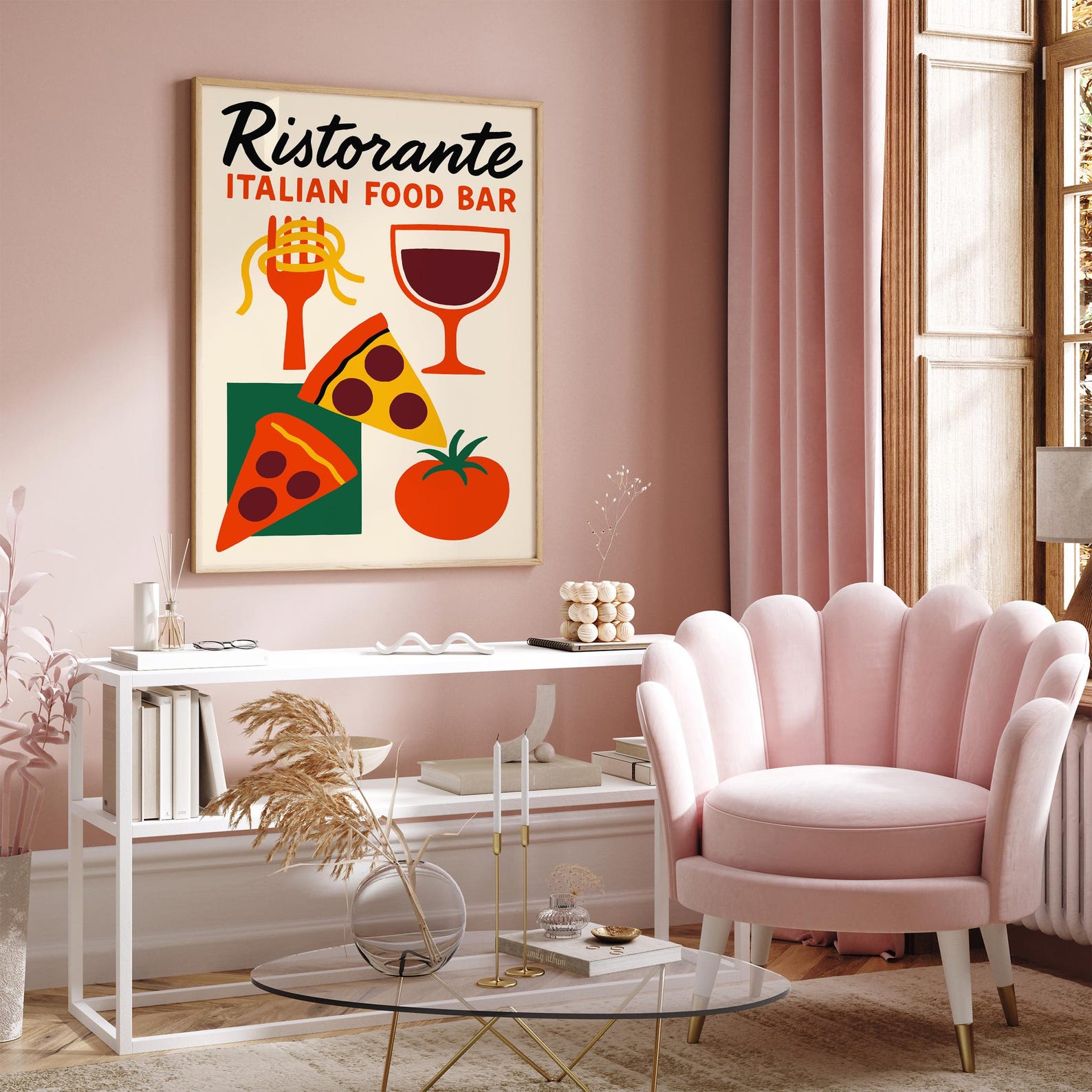 300 mediterranean kitchen posters bundle, retro café... Italian Food Poster: Ristorante Kitchen Wall Art - Etsy