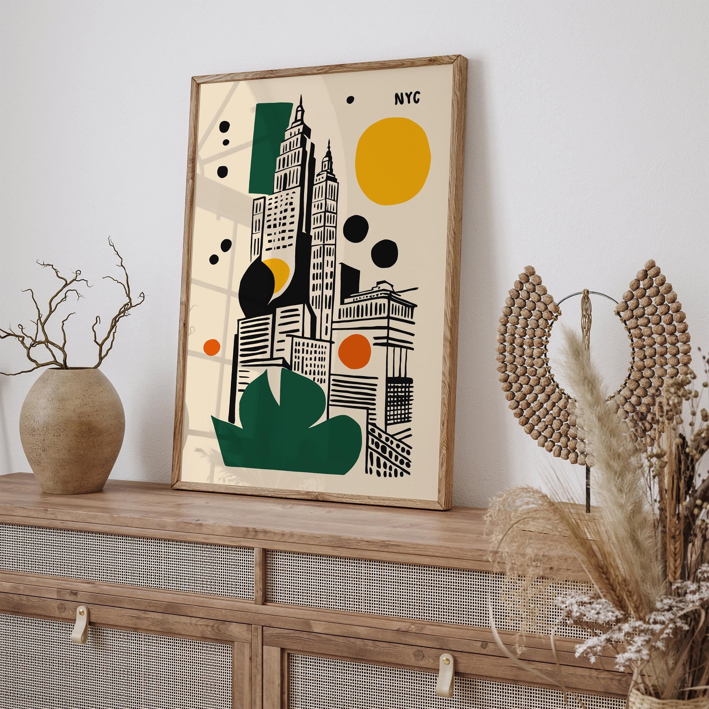 MID-CENTURY MODERN アート作品満載です。 Designart 'Vintage Mid-century Graphics VI' Modern
