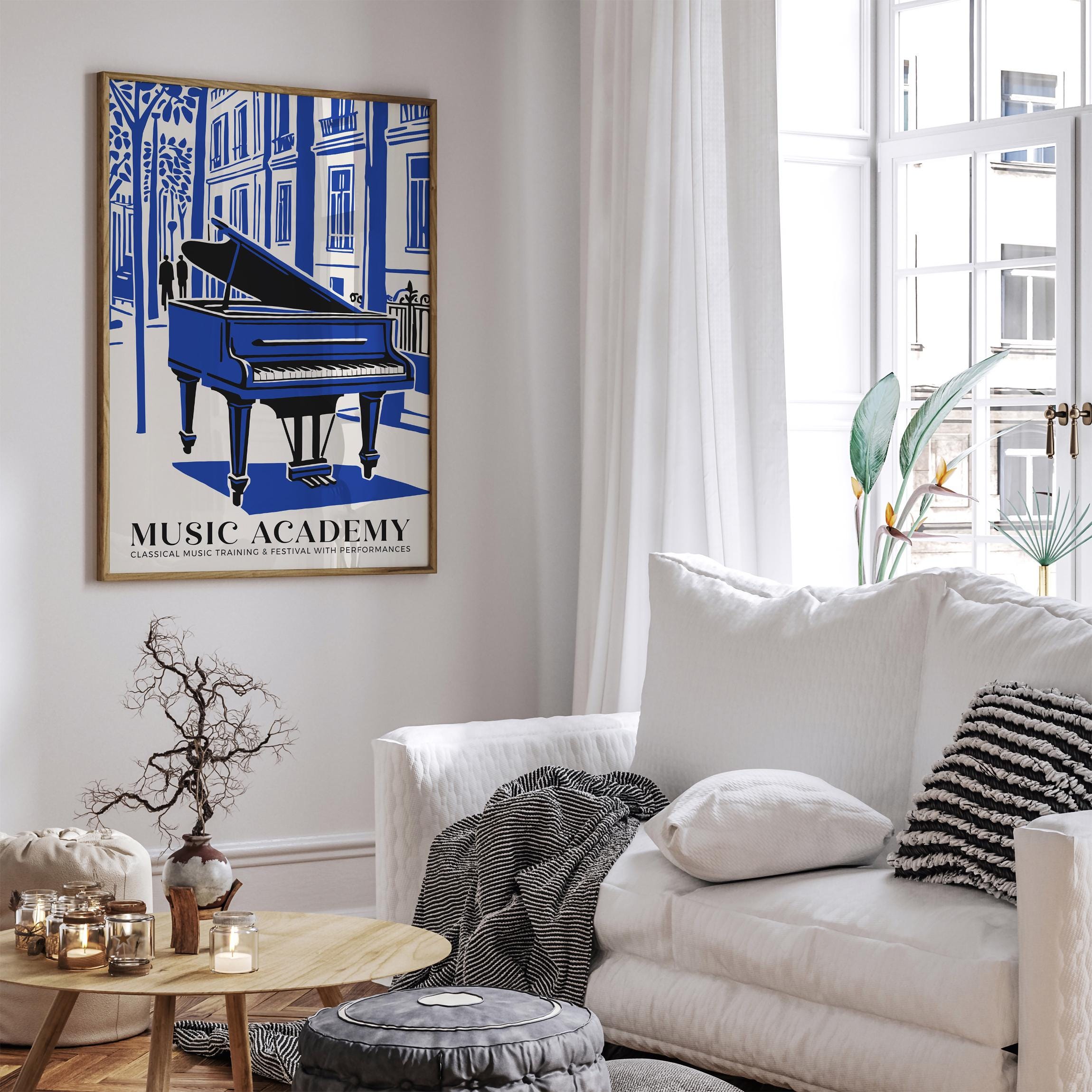 Classical Music Academy Poster, Elegant Grand Piano Art Print, Blue Urban Street Scene Artwork, Music School Wall Art, Gift for Musicians - Etsy Classical Music Academy Poster, Elegant Grand Piano Art Print, Blue Urban Street Scene Artwork, Music School Wall Art, Gift for Musicians - Etsy