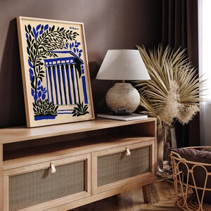 Athens Greece Poster: Retro Travel Print, Greek Architecture Art image 6