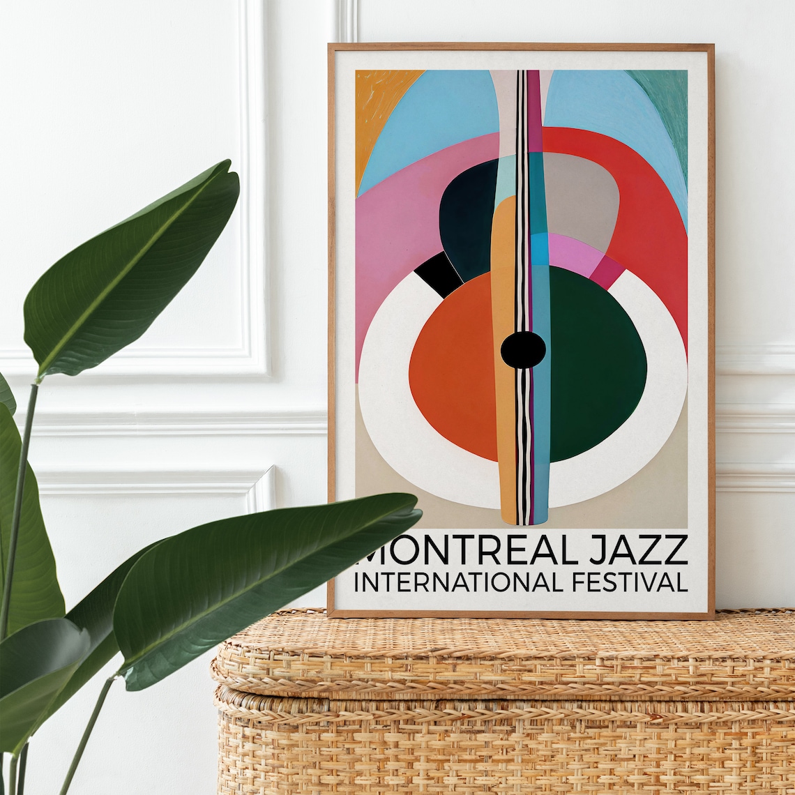 Montreal Jazz Festival Poster, Jazz Music Poster, Giclee Reproduction