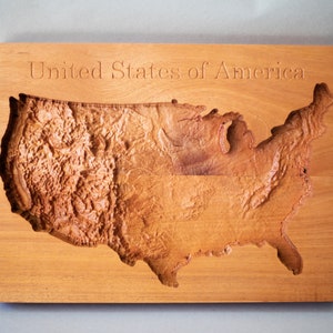Amerikaanse topografische kaart