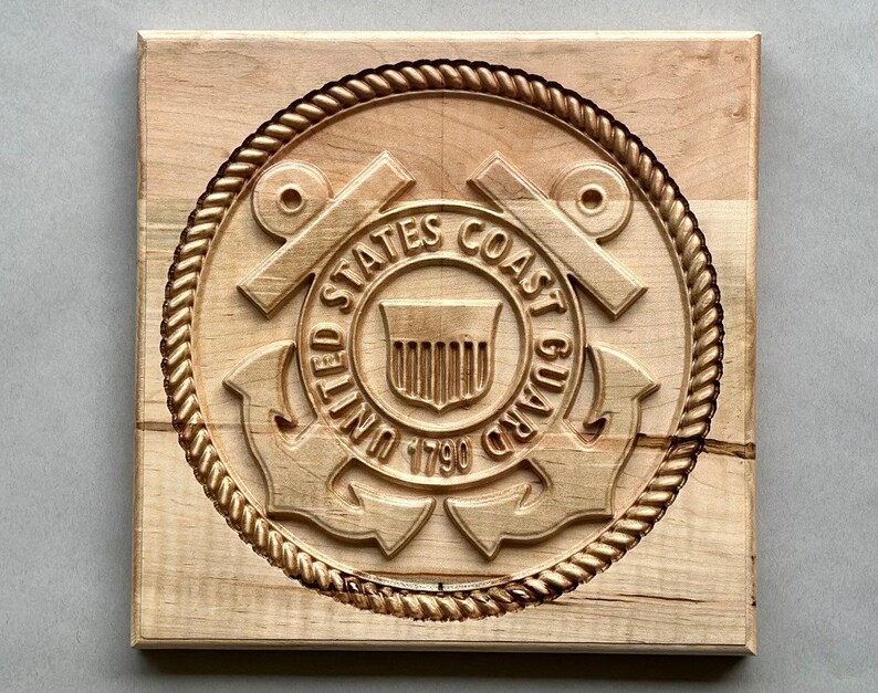 US Coast Guard Emblem - Etsy