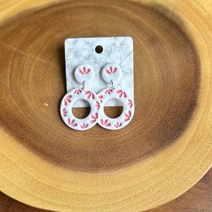 Handmade Talavera Polymer Clay Dangle Earrings Dangle 1