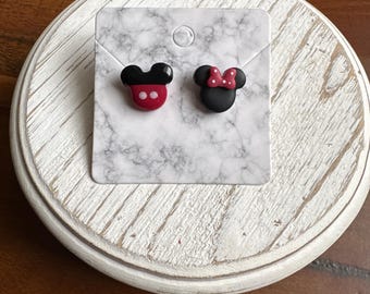 Mouse and Mouse with bow studs