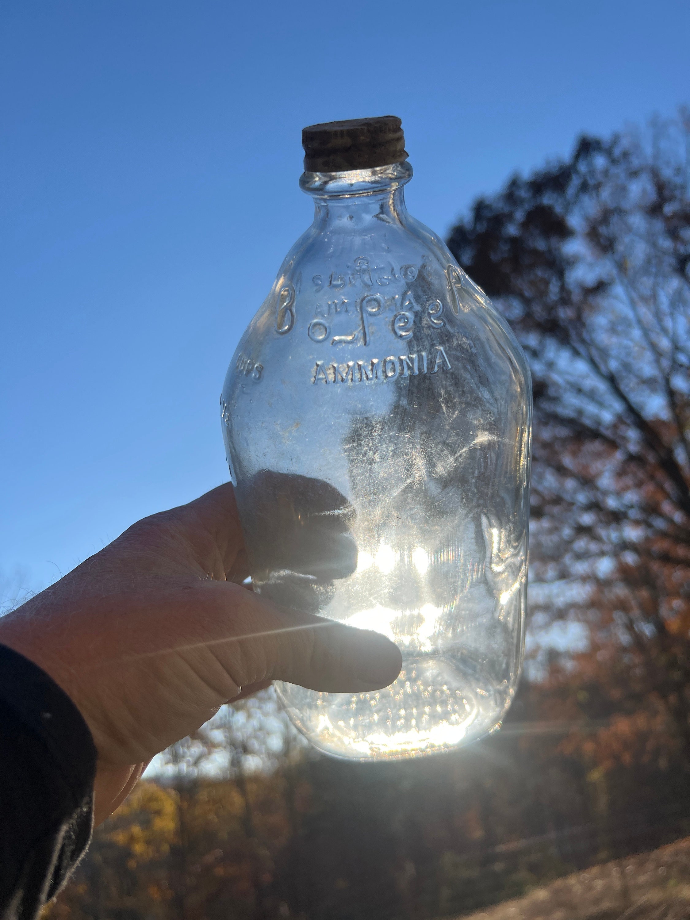 Vintage Little Bo Peep Ammonia Bottle. the John Paul Products Co Chicago Ill Duraglas Etsy