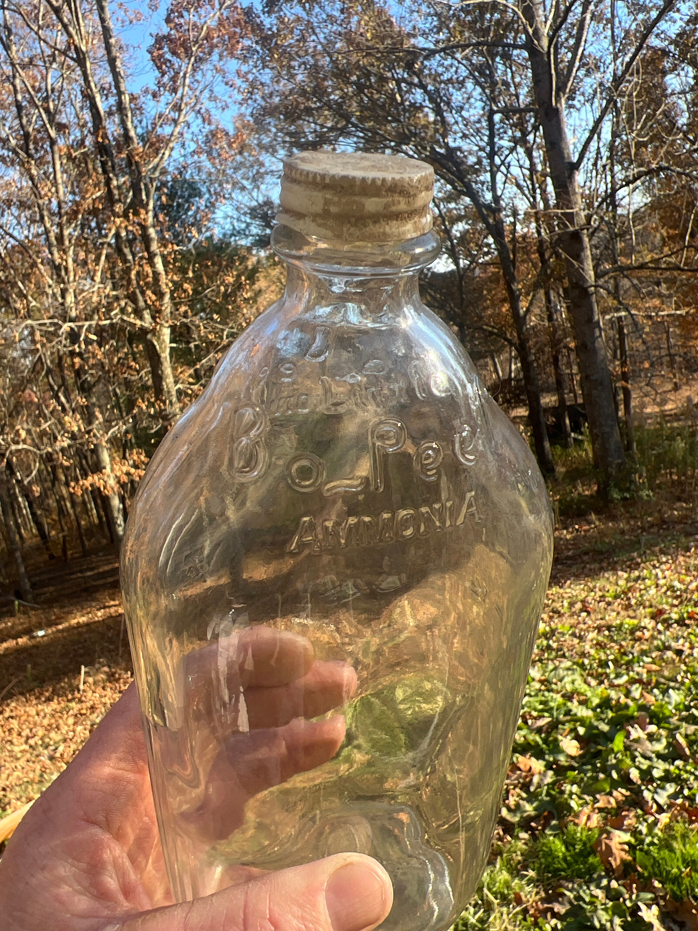 Vintage Little Bo Peep Ammonia Bottle. the John Paul Products Co Chicago Ill Duraglas Etsy