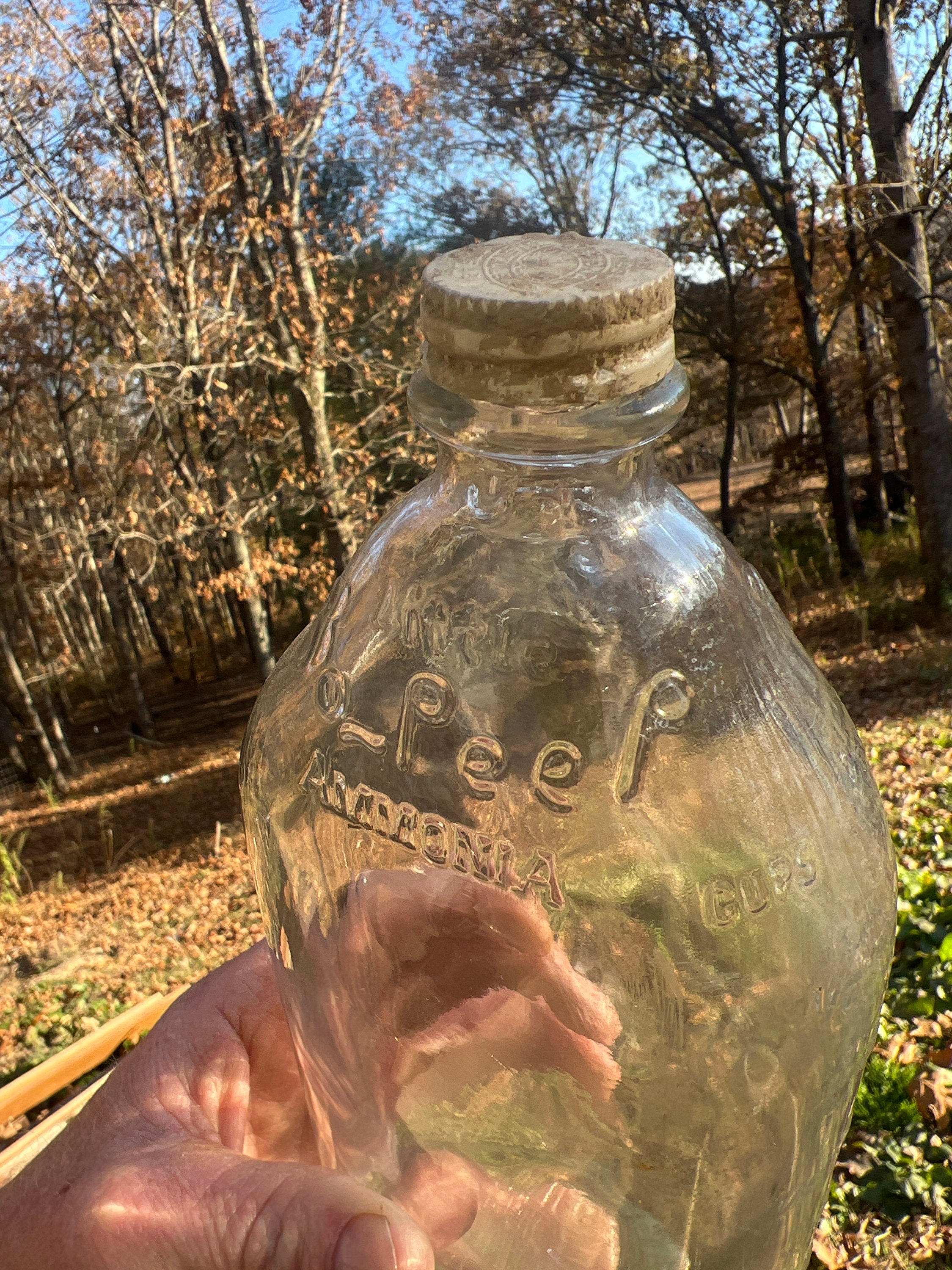 Vintage Little Bo Peep Ammonia Bottle. the John Paul Products Co Chicago Ill Duraglas Etsy