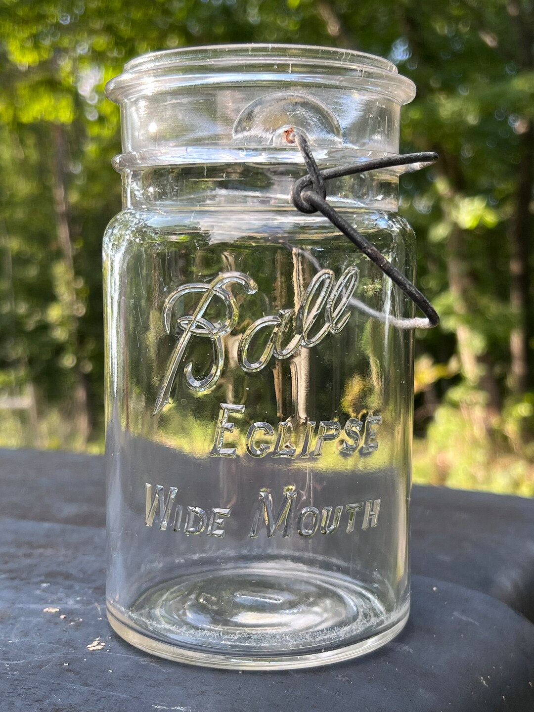 Vintage Ball Eclipse Wide Mouth Bail Top Quart Jar. No Lid Etsy