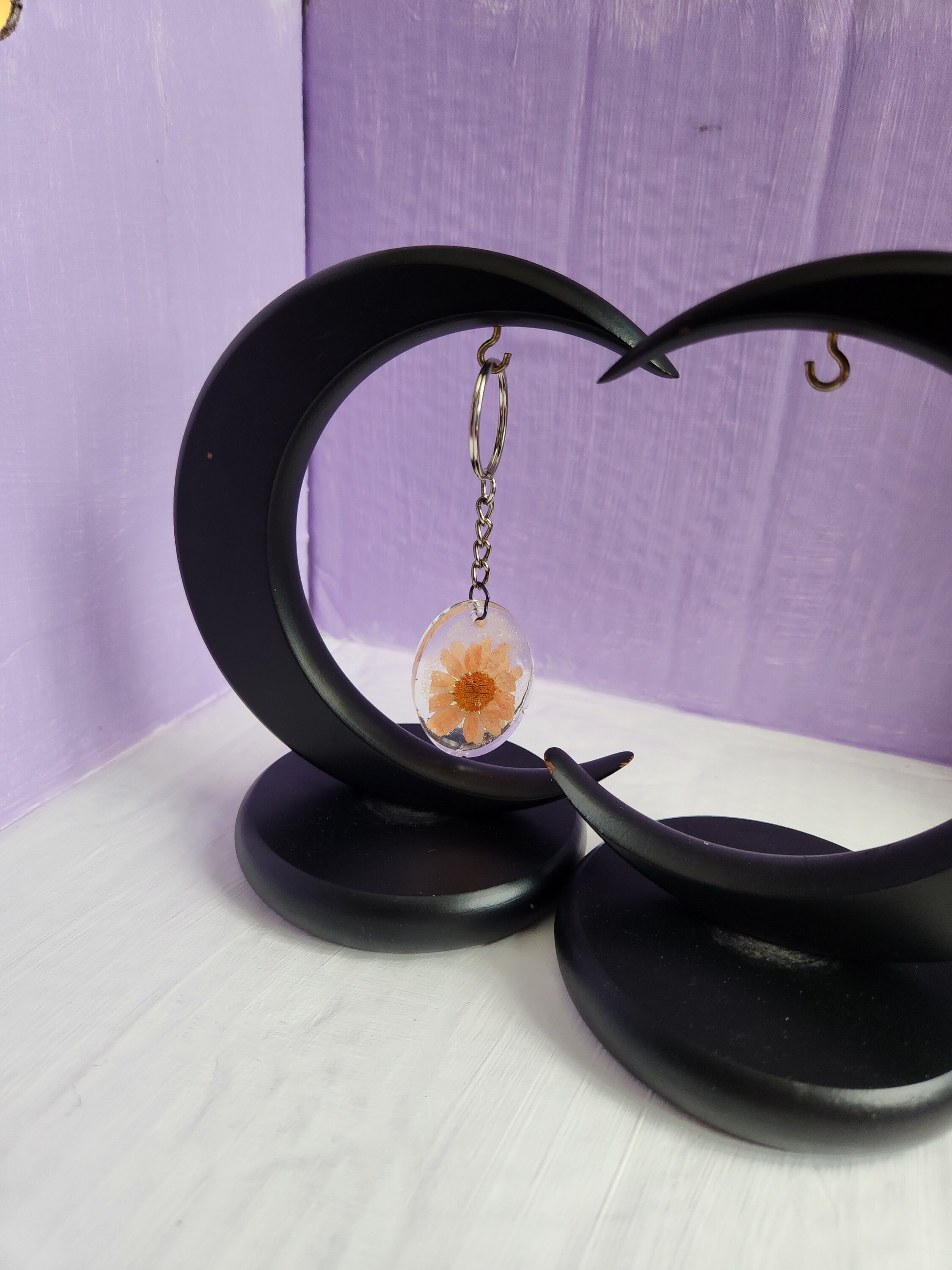 Flower Key Chain - Etsy