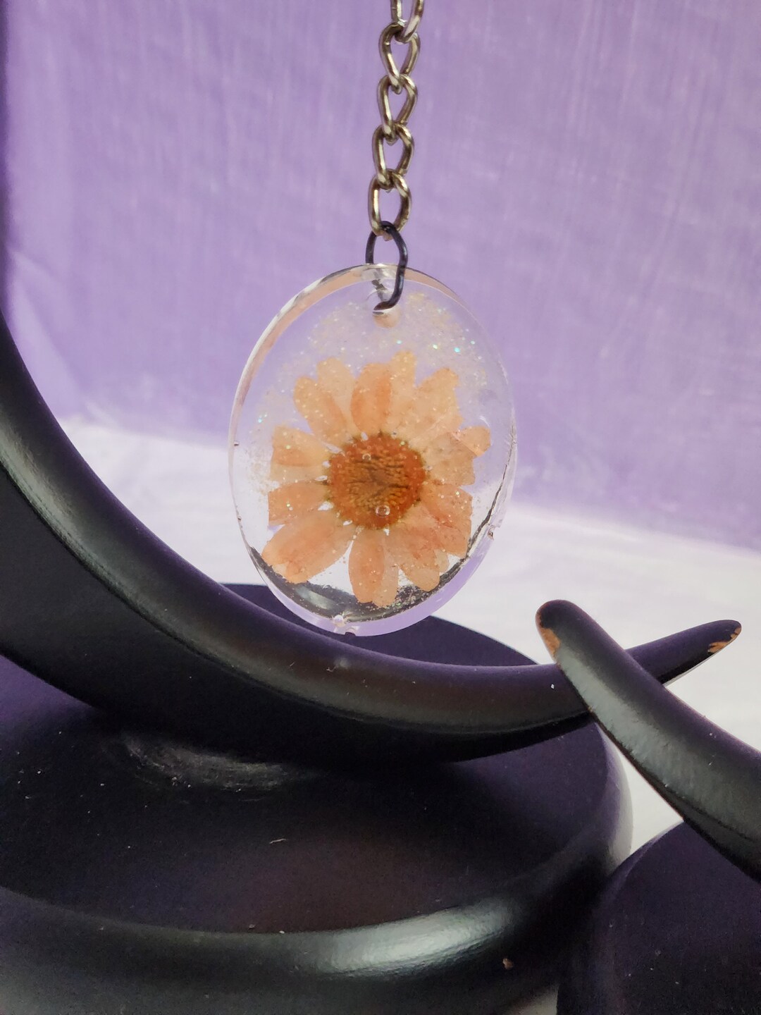 Flower Key Chain - Etsy