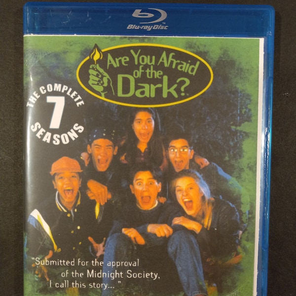 Are You Afraid Of The Dark complete series bluray