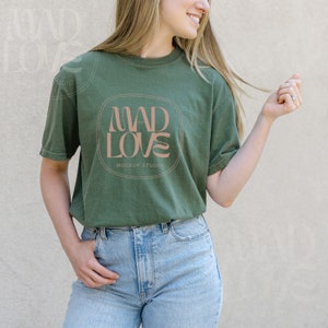 Comfort Colors Mockup | C1717 Mockup | Comfort Colors Tshirt Mockup | Comfort Colors C1717 Hemp Mockup | Comfort Colors