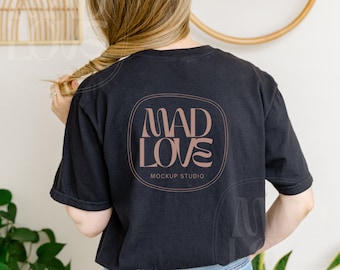 Comfort Colors Mockup | C1717 Mockup | Comfort Colors Tshirt Mockup | Comfort Colors C1717 Black Mockup | Comfort Colors