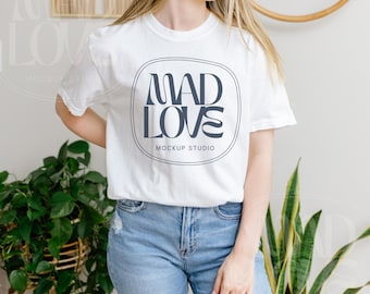 Comfort Colors Mockup | C1717 Mockup | Comfort Colors Tshirt Mockup | Comfort Colors C1717 White Mockup | Comfort Colors