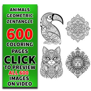 Beautiful Mandala Coloring Pages Bundle, Printable Coloring Pages, Adult Coloring Pages, Mandalas, Printable Coloring Sheets, Stress Relief