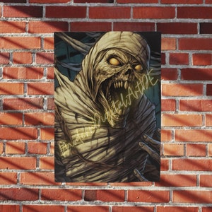 The Mummy Comic Horror, Digital, Wall Art, Digitalart
