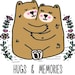 HugsandMemories store logo