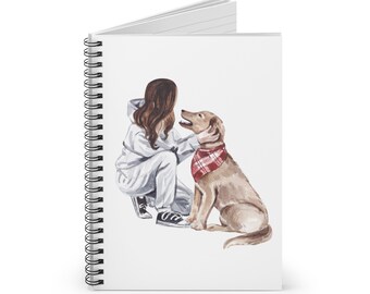 Cuaderno espiral Mi perro y yo - Línea reglada