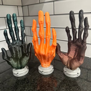 3D printed six fingered Alien hand