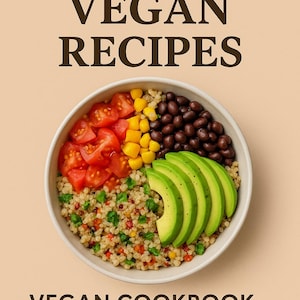 169+ Vegan AND Vegetarian Recipes Bundle | Healthy Plant-Based Cookbook PDF | Instant Download | Weight Loss Meals AND Dinner Ideas