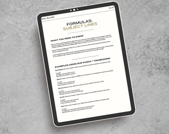 Email Elixer: Email Templates for Flow Sequences