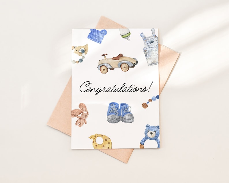 Congratulations To Baby Boy Printable Pdf