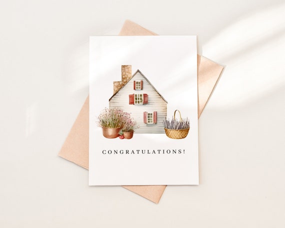 Carta Stampabile Per Le Benedizioni Dei Desideri Della Nuova Casa / Carta Della Nuova Casa / Carta Per - Foto 5