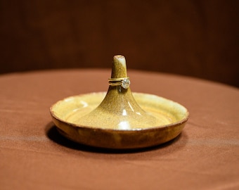 Handgemachte Keramik Ringhalter, Schmuckschale