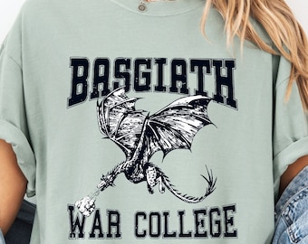 Basgiath War College Comfort Farben Shirt: Drachenreiter T-Shirt