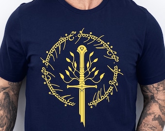 N Broken Blade Tee, Unisex Shirt ,Nerdy Gift,  Gifts for Book Lovers, Elven Tree Shirt