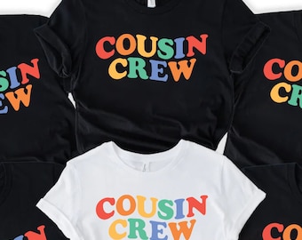Cousin Crew Shirts: Passende Familienreise T-Shirts