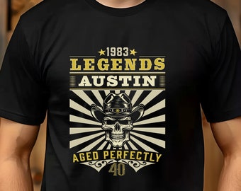 Custom Vintage Legends Were Born in 1974 Shirt For Men, 50th Birthday Gifts, 50 Birthday Shirt, 50th Gifts Ideas For Him,Funny Birthday Gift