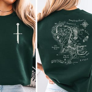 Tolkien Hoodie, Gift for Her Sweatshirt, JRR Tolkien Hoodie