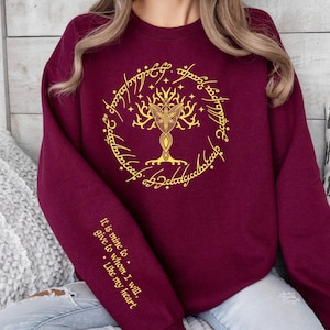 Tolkien Sweatshirt, Hooded,  Unisex Shirt, FAN Nerdy Gift,